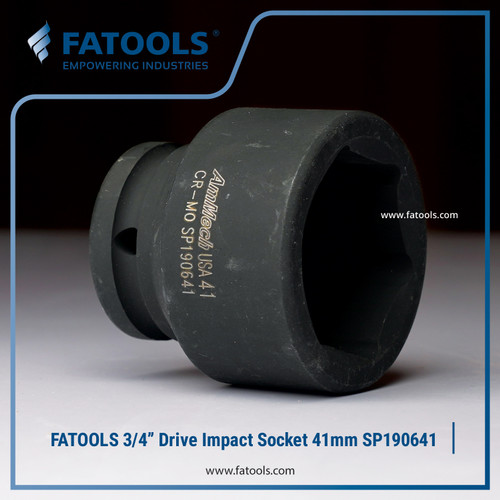 FATOOLS 3/4" IMPACT SOCKET 41mm 6PT Kunci Sock SP190641