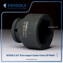 FATOOLS 3/4" IMPACT SOCKET 41mm 6PT Kunci Sock SP190641