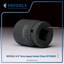 FATOOLS 3/4" IMPACT SOCKET 33mm 6PT KUNCI SOCK SP190633