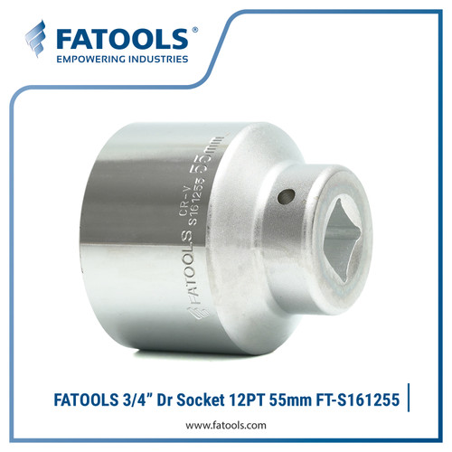 FATOOLS 12PT S161255 - 3/4" SOCKET 6PT 12PT SIZE 55