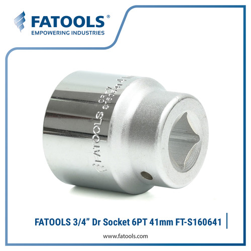 FATOOLS S160641 3/4" Dr Socket 41mm 6PT Metric Kunci Sock Mili