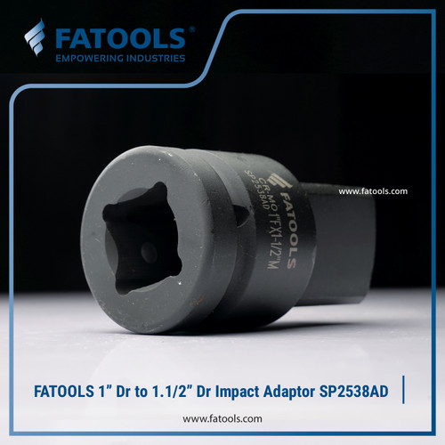 FATOOLS SP2538AD 1"Dr Female to 1.1/2" Male Impact Adaptor Socket