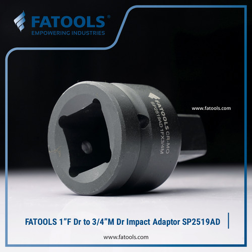 FATOOLS SP2519AD 1"Dr Female to 3/4" Male Impact Adaptor Socket