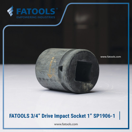 FATOOLS SP1906-1 - 3/4" IMPACT SOCKET 6PT IMPERIAL SIZE 1"