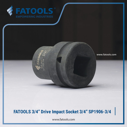 FATOOLS SP1906-3/4 - 3/4" IMPACT SOCKET 6PT IMPERIAL SIZE 3/4"