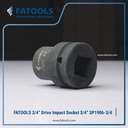 FATOOLS SP1906-3/4 - 3/4" IMPACT SOCKET 6PT IMPERIAL SIZE 3/4"