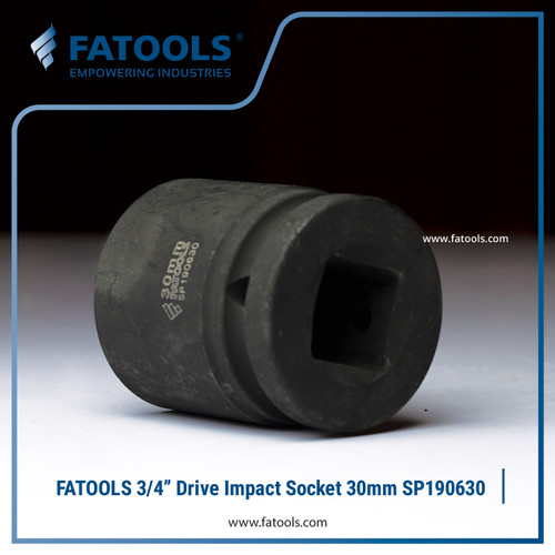 FATOOLS 3/4" IMPACT SOCKET 30mm 6PT Kunci Sock SP190630