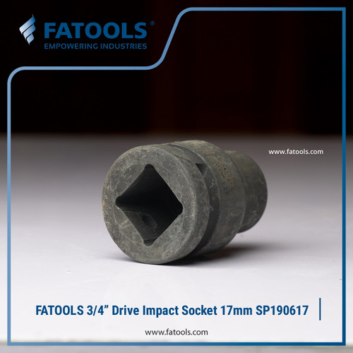 FATOOLS 3/4" IMPACT SOCKET 17mm 6PT Kunci Sock SP190617
