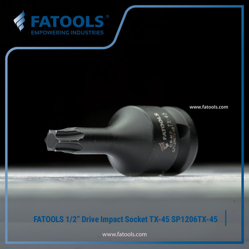 FATOOLS SP1206TX-45 1/2" Dr Impact Socket Torx Bit TX-45 Kunci Bintang