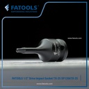 FATOOLS SP1206TX-25 1/2" Dr Impact Socket Torx Bit TX-25 Kunci Bintang