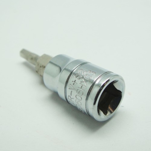 FATOOLS S0606HX-03 - 1/4" SOCKET HEX BIT SIZE M3