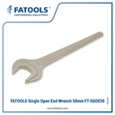 FATOOLS SGOE50 SINGLE OPEN END WRENCH 50mm Kunci Pas Single DIN 894 CrV Vanadium