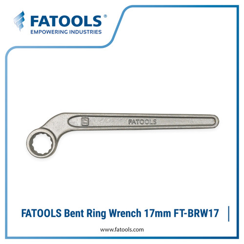 FATOOLS BRW17 Bent Ring Wrench 17mm Kunci Ring Bengkok