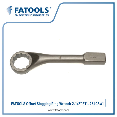 FATOOLS J2640SWI - OFFSET RING SLOGGING WRENCH IMPERIAL SIZE 2.1/2"