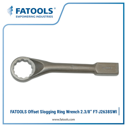 FATOOLS J2638SWI - OFFSET RING SLOGGING WRENCH IMPERIAL SIZE 2.3/8"