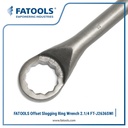FATOOLS J2636SWI Offset Slogging Ring Wrench 2.1/4" Ring Pukul Bengkok