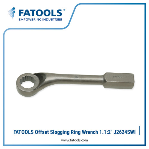 FATOOLS J2624SWI Offset Slogging Ring Wrench 1.1/2" Ring Pukul Sendok