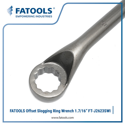 FATOOLS J2623SWI - OFFSET RING SLOGGING WRENCH IMPERIAL SIZE 1.7/16"
