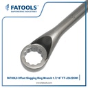 FATOOLS J2623SWI - OFFSET RING SLOGGING WRENCH IMPERIAL SIZE 1.7/16"