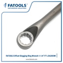 FATOOLS J2620SWI - OFFSET RING SLOGGING WRENCH IMPERIAL SIZE 1.1/4"