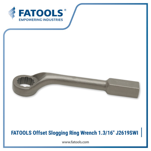 FATOOLS J2619SWI - OFFSET RING SLOGGING WRENCH IMPERIAL SIZE 1.3/16"
