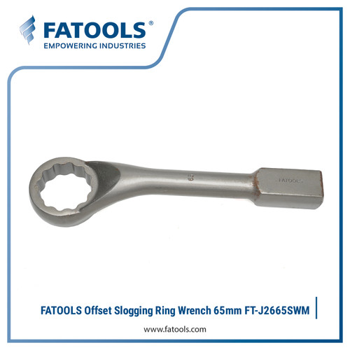 FATOOLS J2665SWM Offset Slogging Ring Wrench 65mm Ring Pukul Sendok