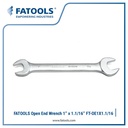 FATOOLS OE-1X1.1/16 Double Open End Wrench 1" x 1.1/16" Kunci Pas Inci