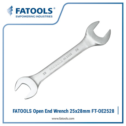 FATOOLS OE2528 Double Open End Wrench 25mm x 28mm Kunci Pas Vanadium