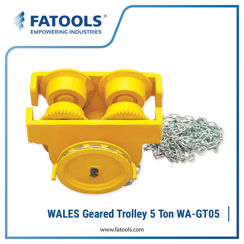 FATOOLS WA-GT05 HAND GEARED TROLLEY CAP 5T