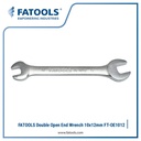 FATOOLS OE1012 Double Open End Wrench 10x12mm Kunci Pas CrV