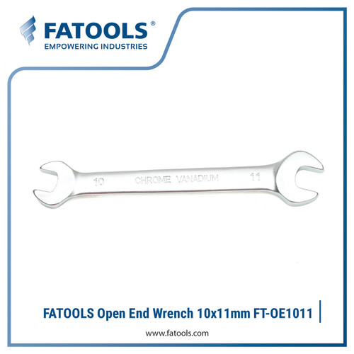 FATOOLS OE1011 - DOUBLE OPEN END WRENCH SIZE 10x11
