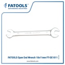 FATOOLS OE1011 - DOUBLE OPEN END WRENCH SIZE 10x11