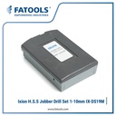 FATOOLS IX-DS19M IXION H.S.S Jobber Drill Set 1-10MM Mata Bor
