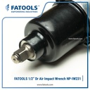 FATOOLS NP-IW231 1/2" Dr Air Impact Wrench Mesin Pembuka Baut Angin