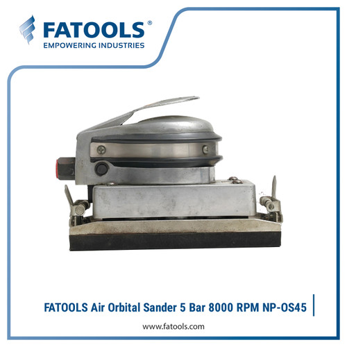 FATOOLS NP-OS45 Air Orbital Sander Mesin Amplas Grinding Bulat Angin