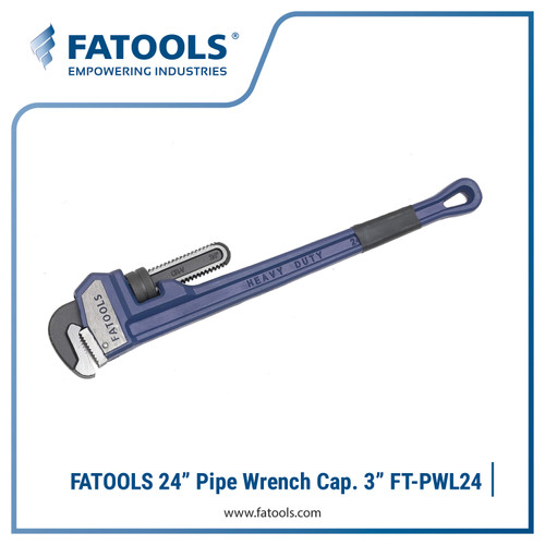 FATOOLS PWL24 24" HD Pipe Wrench CAP 3" Kunci Pipa Inggris