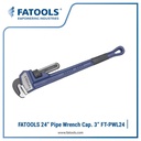 FATOOLS PWL24 24" HD Pipe Wrench CAP 3" Kunci Pipa Inggris