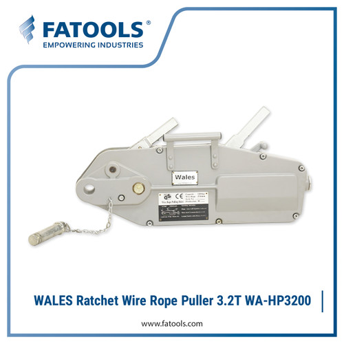 FATOOLS WA-HP3200 - RATCHET WIRE ROPE PULLER CAP.3.2T