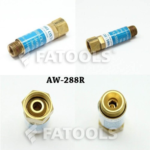 FATOOLS 288RB - FLASHBACK ARRESTOR GAS OXY SIZE M16X1.5 RH