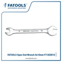 FATOOLS OE0810 Double Open End Wrench 8x10mm Kunci Pas CrV Forged