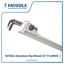 FATOOLS APW24 Aluminium Pipe Wrench 24" Capacity 3" Kunci Pipa