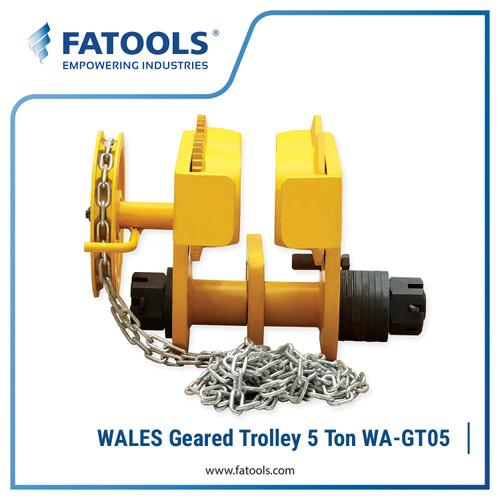 FATOOLS WA-GT05 HAND GEARED TROLLEY CAP 5T