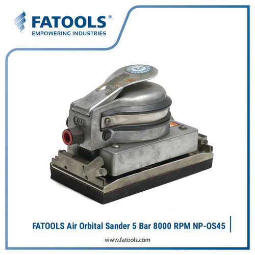 FATOOLS NP-OS45 Air Orbital Sander Mesin Amplas Grinding Bulat Angin