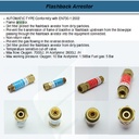 FATOOLS 288RGB - FLASHBACK ARRESTOR GAS OXY SIZE 3/8 BSP RH