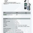 FATOOLS MT-MC7825G - GRAIN MOISTURE METER
