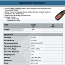 FATOOLS MT-HT6850 - DIGITAL DEW POINT METER
