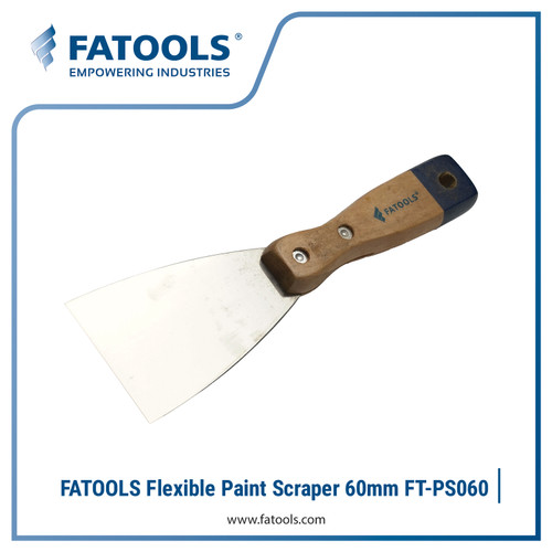 FATOOLS PS060 Flexible Paint Scraper 60mm Kape Gagang Pengerok Cat