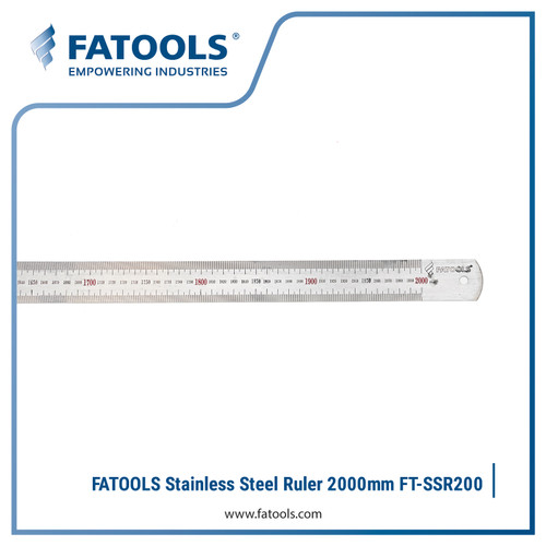 FATOOLS SSR200 - STRAIGHT RULER SIZE 2000MM