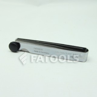 FATOOLS FG28M-06 - METRIC FEELER GAUGE RANGE 0.05-1.0MM BLADE 28 LG 6"