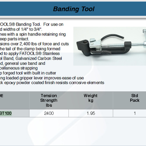 FATOOLS CO-BT100 - BANDING TOOL